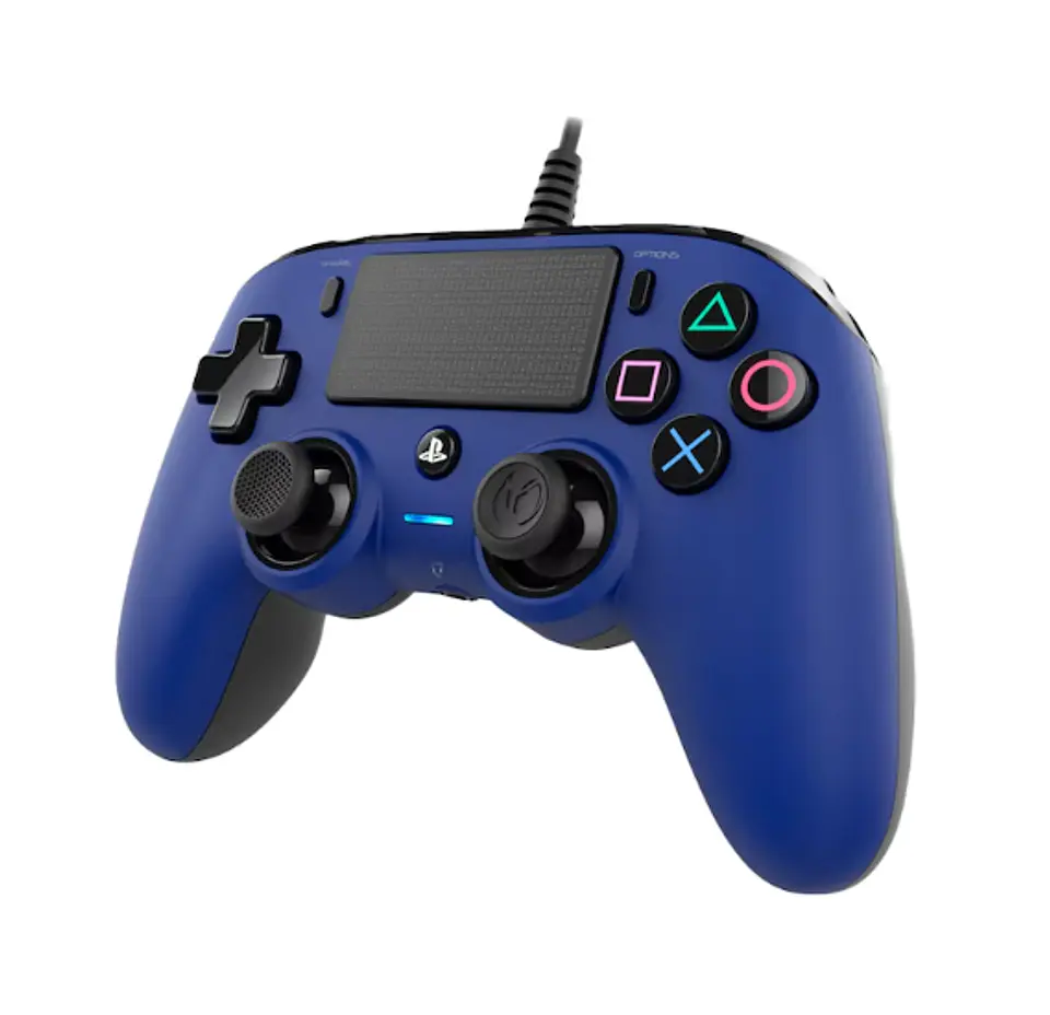 Control Nacon Profesional para PS4 Alambrico Azul 2
