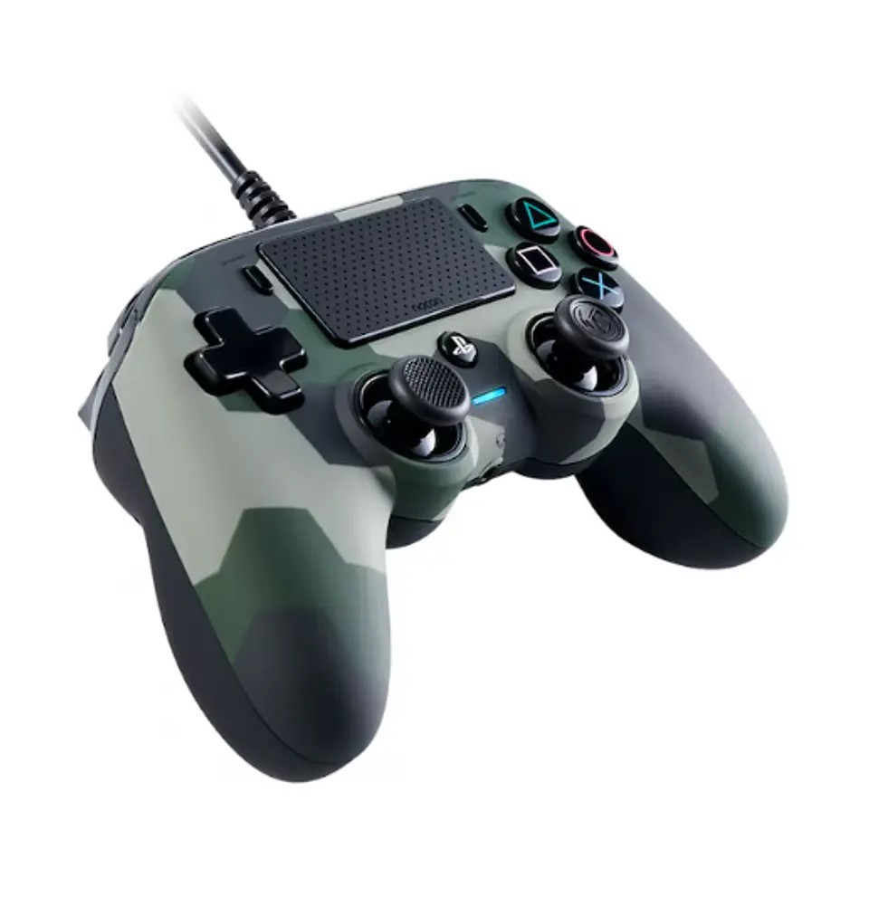 Control Nacon Profesional para PS4 Alambrico Verde militar 3