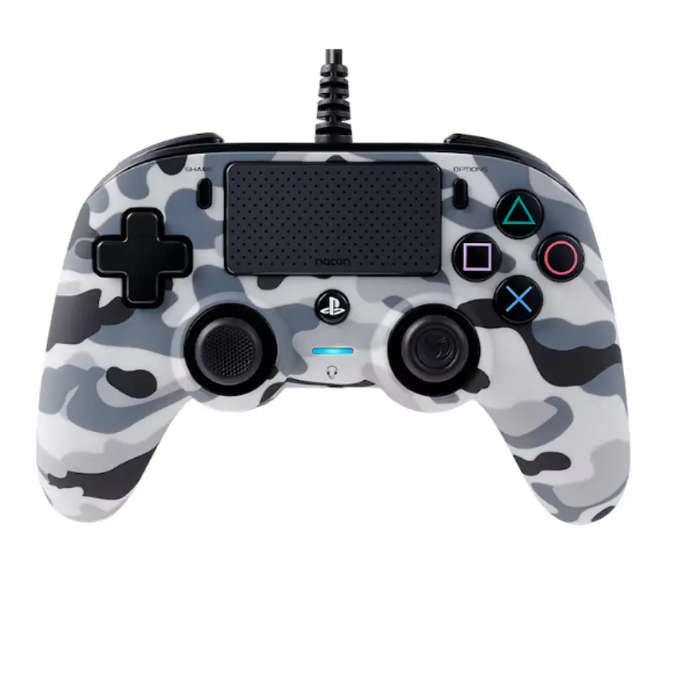 Control Nacon Profesional para PS4 Alambrico Gris militar 1