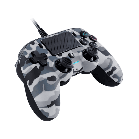 Control Nacon Profesional para PS4 Alambrico Gris militar