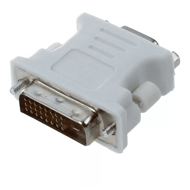 Adaptador de video DVI macho a VGA hembra 24+1 1