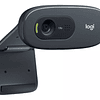 Camara web Logitech C270 HD 30FPS color negro