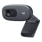 Camara web Logitech C270 HD 30FPS color negro 3