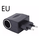 ADAPTADOR CONVERSOR 220V AC 12V DC CONECTOR ENCENDEDOR AUTO 2