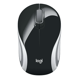 Mouse Mini Logitech Inalambrico M187 Refresh Negro