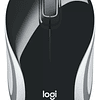Mouse Mini Logitech Inalambrico M187 Refresh Negro