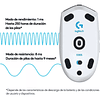 Mouse gamer inalámbrico Logitech lightspeed G305 Blanco