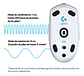 Mouse gamer inalámbrico Logitech lightspeed G305 Blanco - Miniatura 3