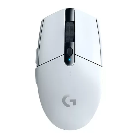 Mouse gamer inalámbrico Logitech lightspeed G305 Blanco