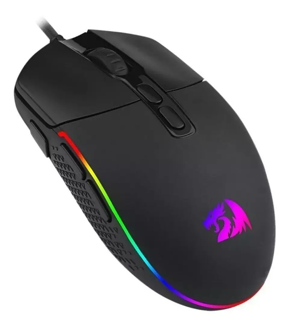 Mouse gamer Redragon Invader M719-RGB negro 2