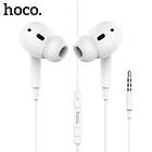 Audifono con cable manos libre USB-C HOCO blanco 3