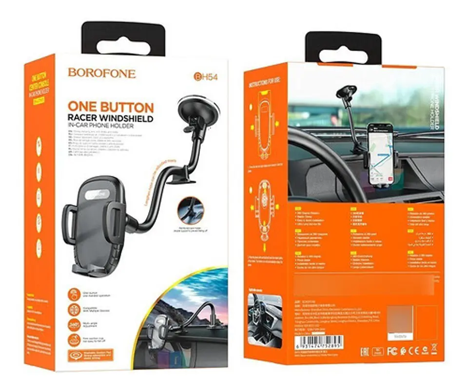 Soporte Auto Holder Para Parabrisas Borofone Bh54 4