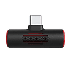 Conversor de audio USB-C a USB-C y jack de 3.5 mm BV8 2