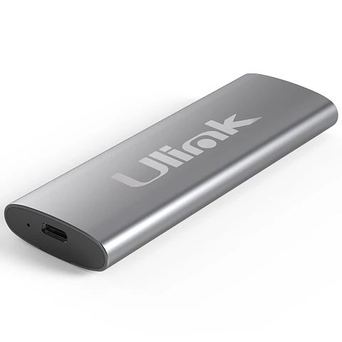 Cofre para disco duro dual NVME/NGFF USB-C 3.1