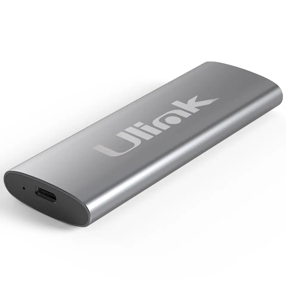 Cofre para disco duro dual NVME/NGFF USB-C 3.1 1