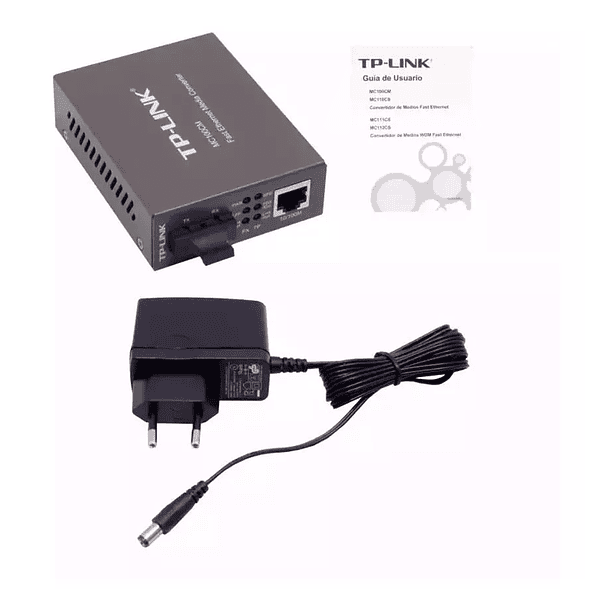 Conversor De Medios Mutimodo 10/100 Mbps Tp-link Mc100cm 2