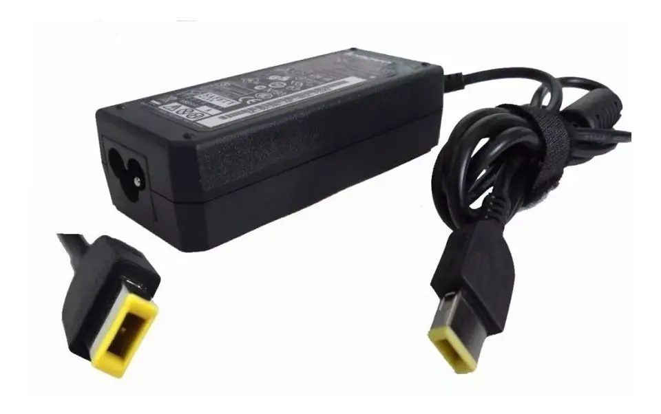 Cargador de notebook LENOVO 20V 3,25A PIN rectangular 2