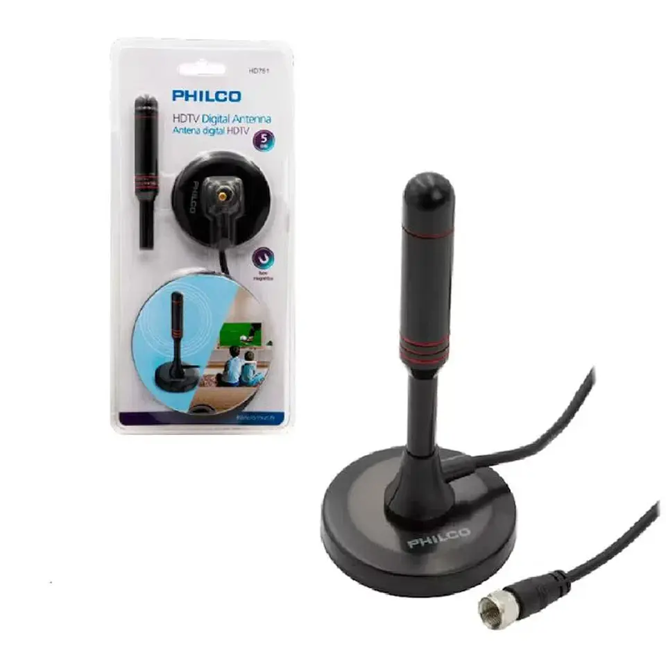 Mini antena tv digital philco 3