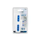 Enchufe cuadruple 2P + T 10A 250V BLANCO PHILCO - Miniatura 2