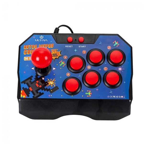 Consola retro tipo JOYPAD sobremesa ultra 145 juegos 3