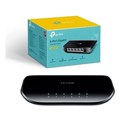 Switch Gigabit 5 Puertos Tp-link Tl-sg1005d 10/100/1000 Mbps