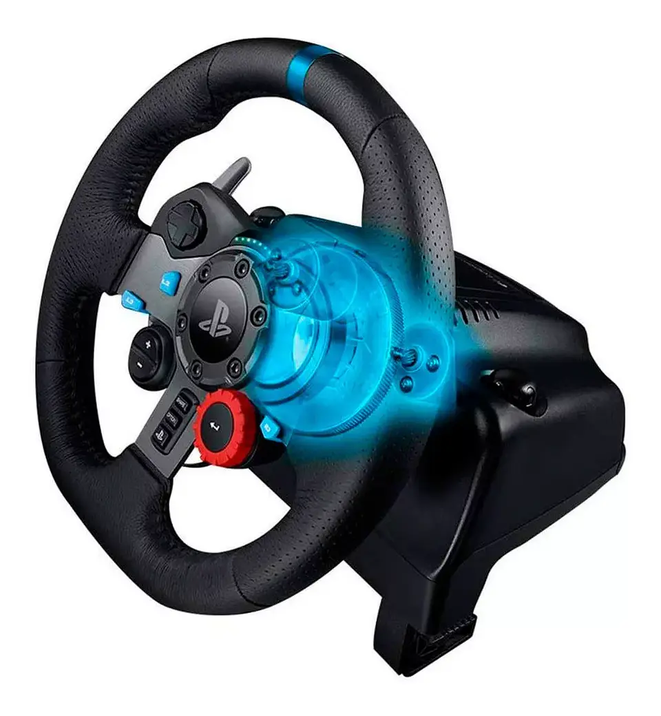 Volante Logitech Gaming G29 Ps5 Ps4 Ps3 Driving Force Racing 3