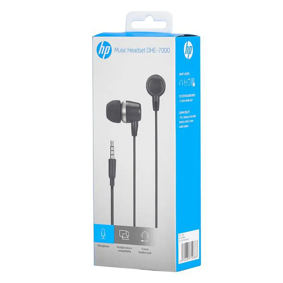 Audifonos manos libres DH3-7000 HP Negro 2