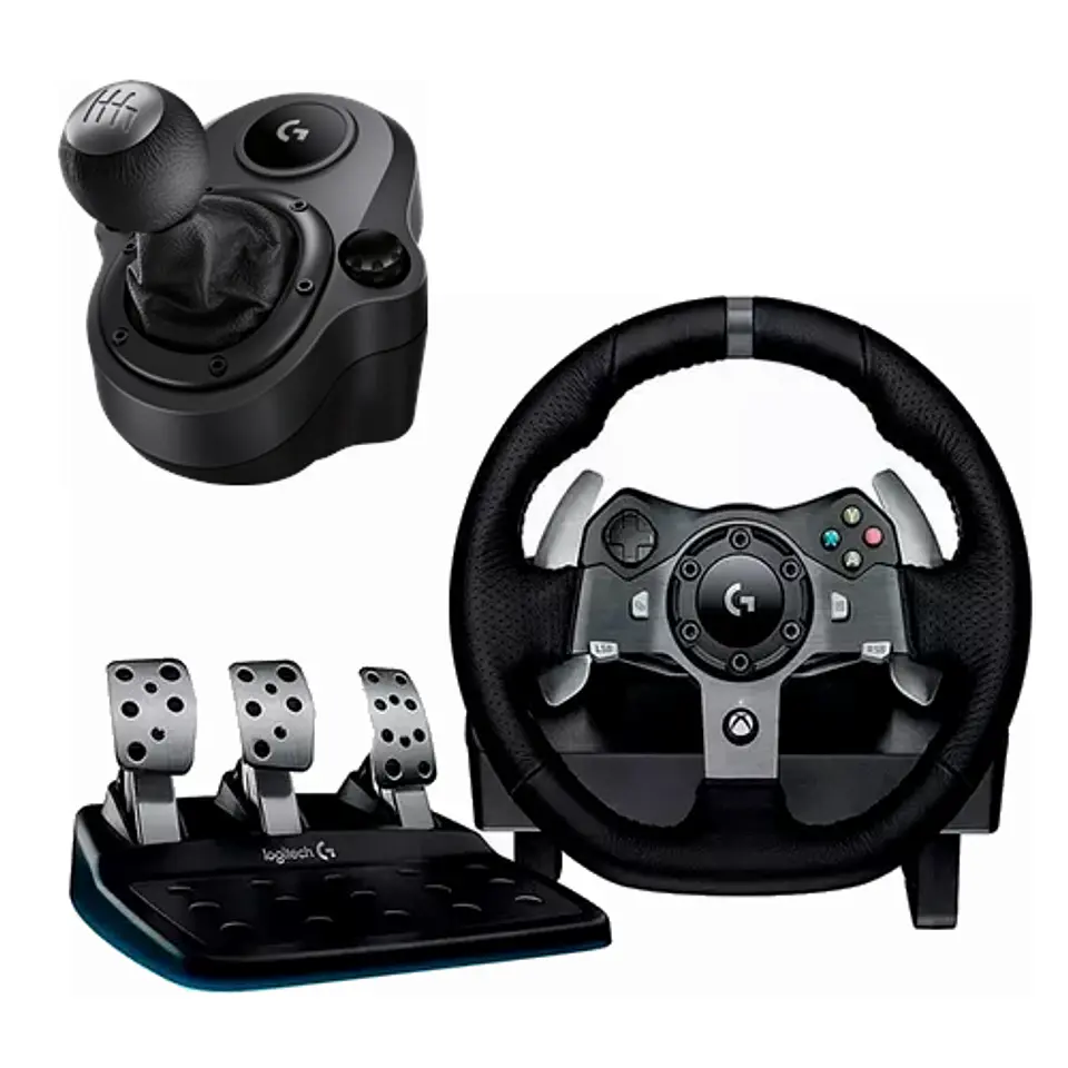 Combo Volante Logitech G920 XBOX / PC + Palanca  1