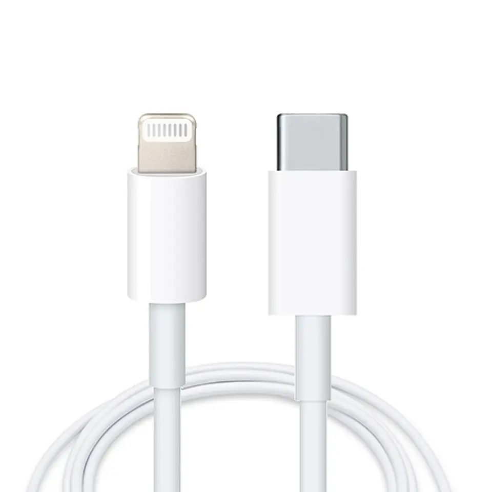 Cable de carga y datos USB-C A LIGHTNING BLANCO 2 MTS  1