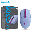 Mouse gamer inalámbrico Logitech lightspeed G305 Lila 4