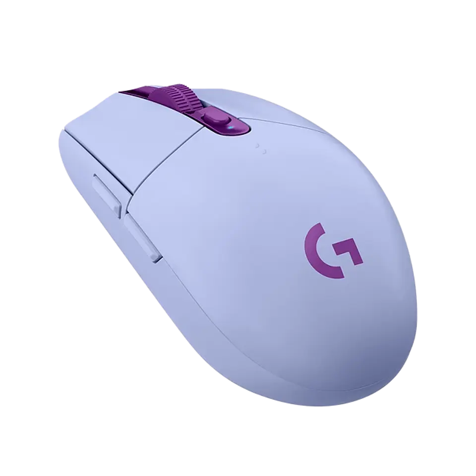Mouse gamer inalámbrico Logitech lightspeed G305 Lila 2