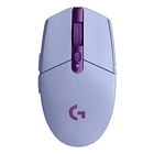 Mouse gamer inalámbrico Logitech lightspeed G305 Lila 1