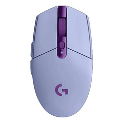 Mouse gamer inalámbrico Logitech lightspeed G305 Lila