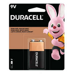 Batería Alcalina Duracell Blíster 9v