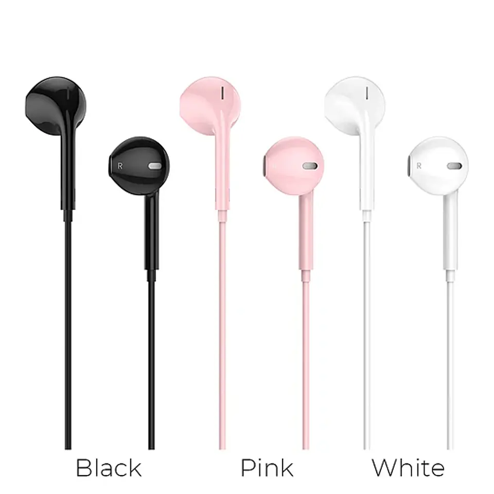 Audifono con cable manos libre HOCO M55 Negro 2