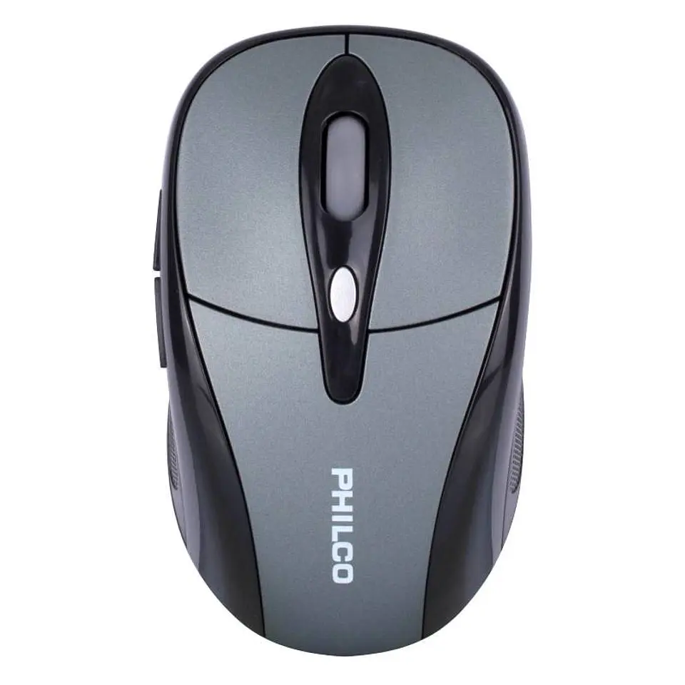Mouse optico inalambrico 3D PHILCO Usb 2.4Ghz Gris 1