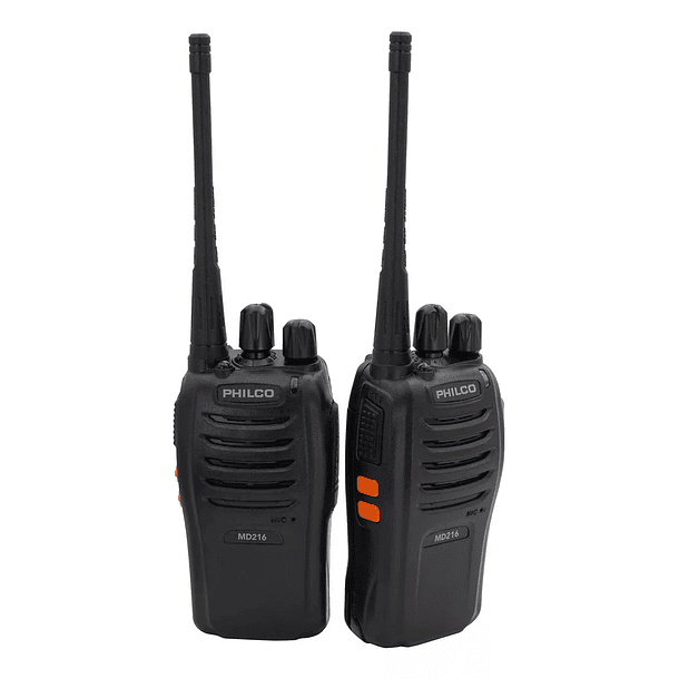 Kit Par Radiotransmisores Portatil Incluye Manos Libres 1