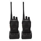 Kit Par Radiotransmisores Portatil Incluye Manos Libres 2