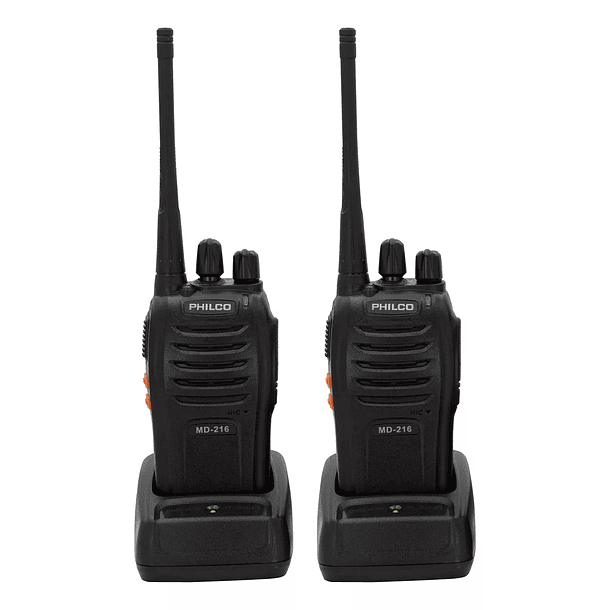 Kit Par Radiotransmisores Portatil Incluye Manos Libres 2