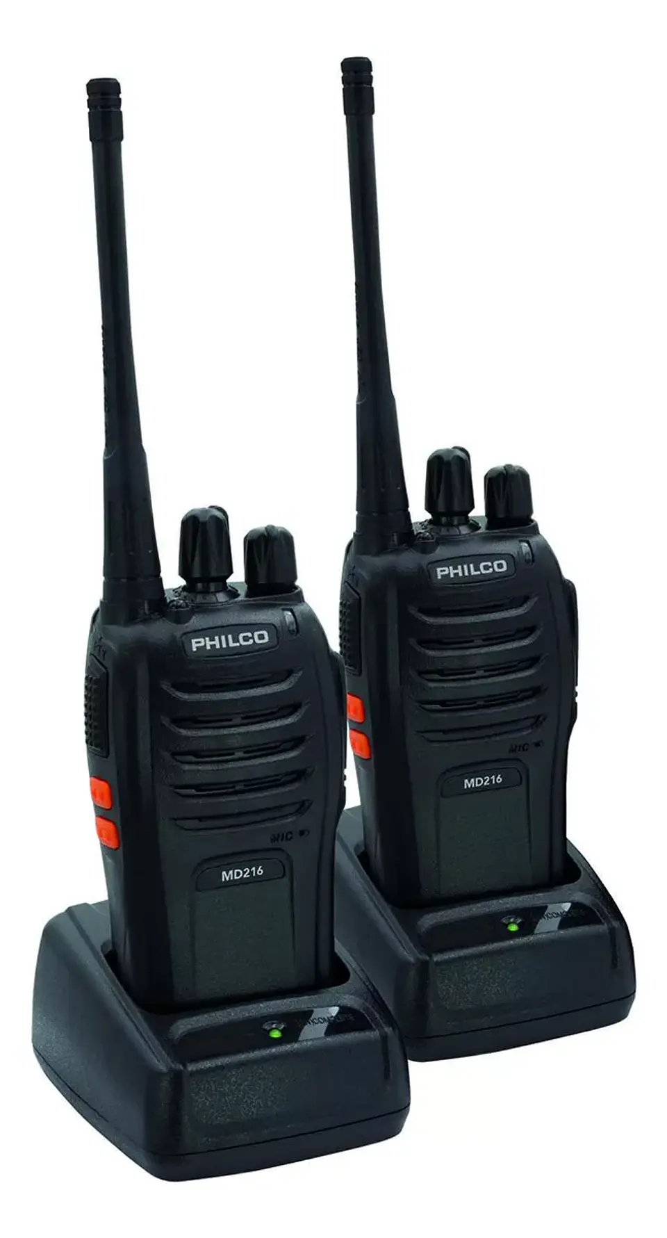 Kit Par Radiotransmisores Portatil Incluye Manos Libres 6