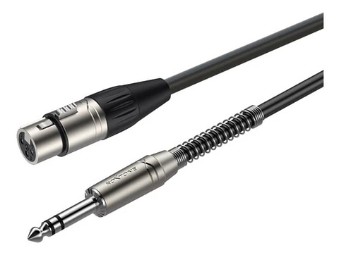 Cable de audio XLR H a Jacl 6.35 M 5 MTS