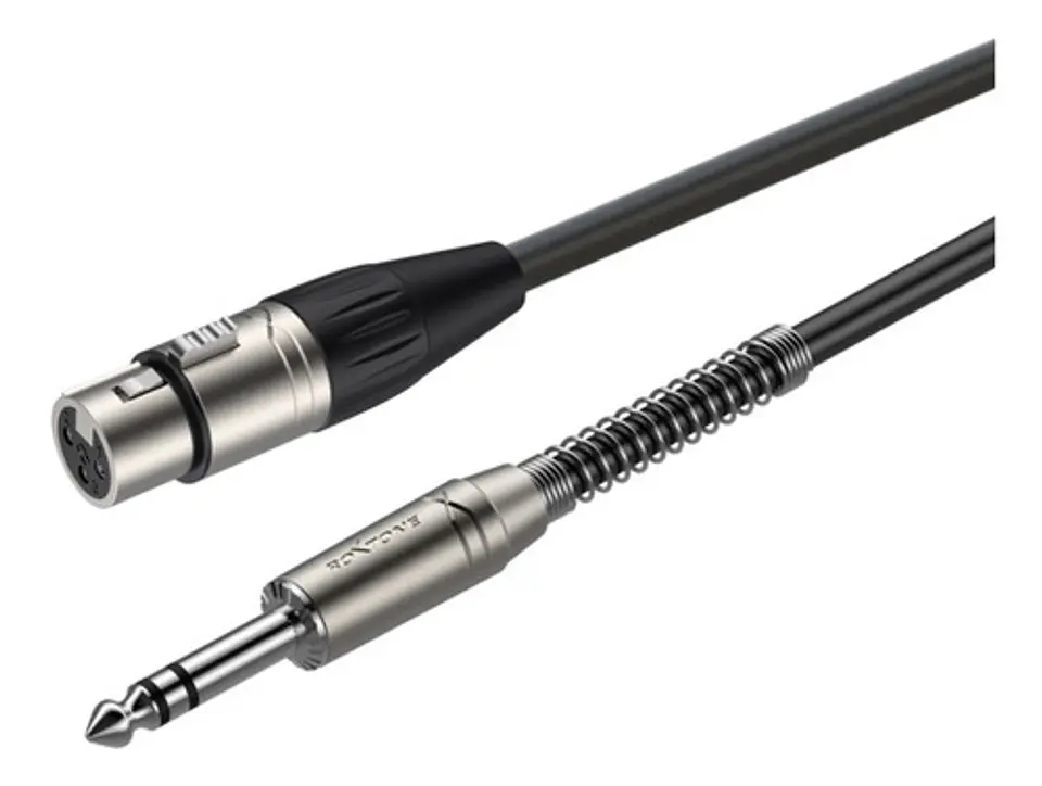 Cable de audio XLR H a Jacl 6.35 M 5 MTS 1