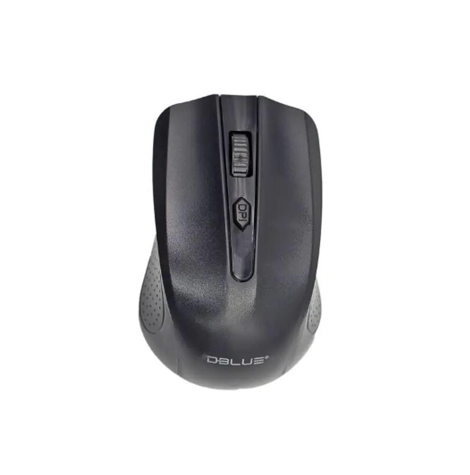 Mouse Inalámbrico Óptico De 3 Botones Color Negro 1