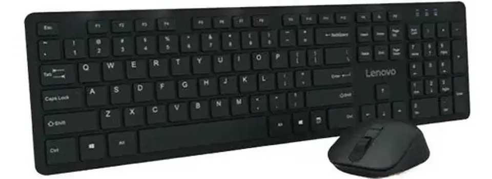 Combo Kit De Teclado Y Mouse Inalámbrico Lenovo Km201 1
