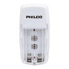 Cargador con 2 pilas AAA 1200mAh Recargables 1,2v 3