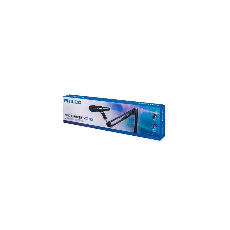 Atril para micrófono de grabación PHILCO 3