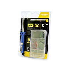 Kit Cautin Soldadura Ampoll Fujitel C/Base Cables Prueba