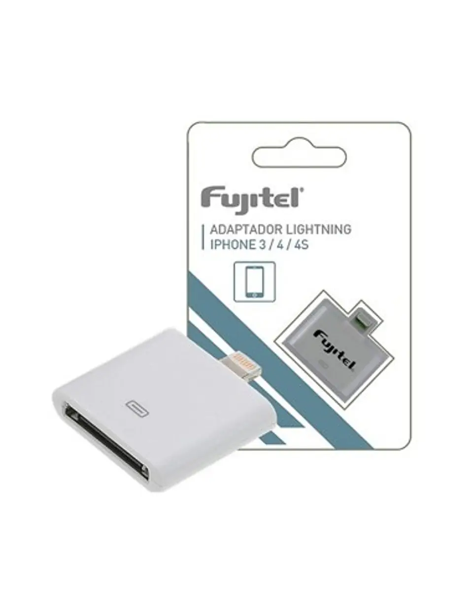 Adaptador iphone 5 a conector iphone 4 Marca Fujitel 1