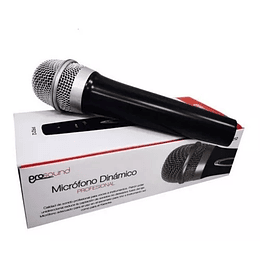 Microfono metalizado dinamico Prosound PROFESIONAL