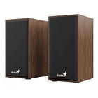 Parlante PC usb 2.0 de madera Genius SP-HF180 1